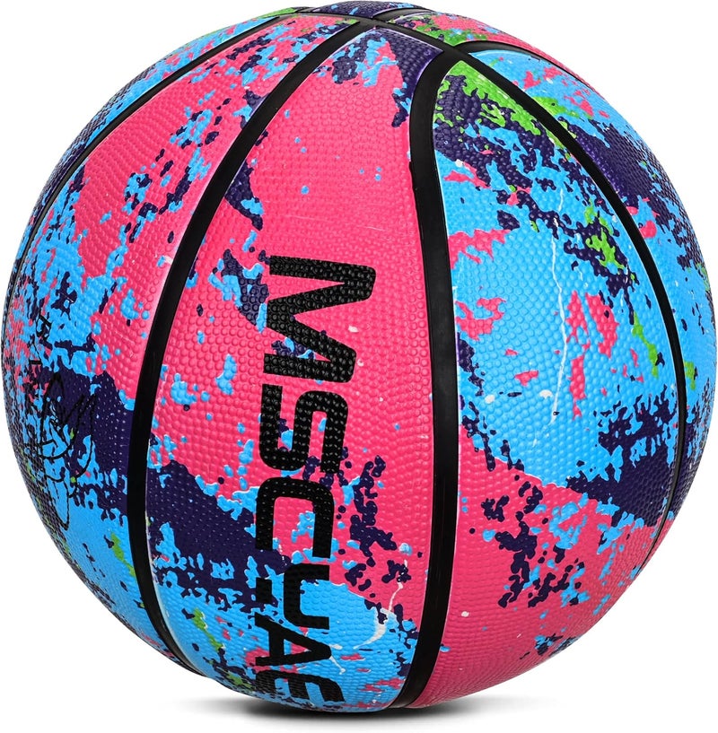 MSCYAE Kids Basketball - Size 3(22") & 5(27.5") for Backyard, Park, Pool Play & Practice for Children - Image 1
